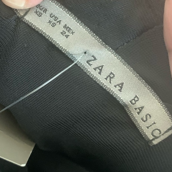 Zara Basics Strapless Cocktail Dress in Charcoal, Size XS - Picture 4 of 6